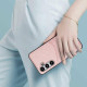 For Samsung Galaxy S24+ 5G Litchi Leather Skin Card Slots Phone Case(Rose Gold)