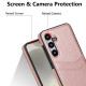 For Samsung Galaxy S24+ 5G Litchi Leather Skin Card Slots Phone Case(Rose Gold)