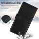 For Samsung Galaxy S24+ 5G Peony Flowers Imprint Leather Phone Case(Black)
