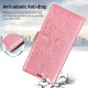 For Samsung Galaxy S24+ 5G Peony Flowers Imprint Leather Phone Case(Pink)