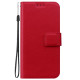 For Samsung Galaxy S24+ 5G Ultra-thin Voltage Magnetic Buckle Leather Phone Case(Red)