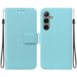 For Samsung Galaxy S24+ 5G Ultra-thin Voltage Magnetic Buckle Leather Phone Case(Green)