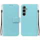 For Samsung Galaxy S24+ 5G Ultra-thin Voltage Magnetic Buckle Leather Phone Case(Green)