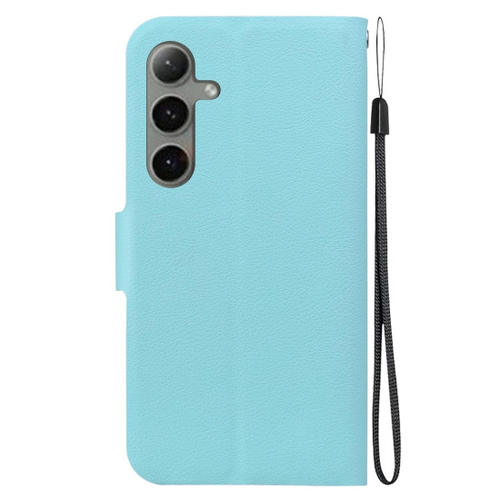 For Samsung Galaxy S24+ 5G Ultra-thin Voltage Magnetic Buckle Leather Phone Case(Green)