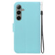 For Samsung Galaxy S24+ 5G Ultra-thin Voltage Magnetic Buckle Leather Phone Case(Green)