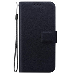 For Samsung Galaxy S24+ 5G Ultra-thin Voltage Magnetic Buckle Leather Phone Case(Black)