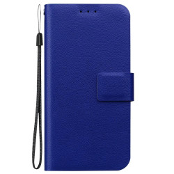 For Samsung Galaxy S24+ 5G Ultra-thin Voltage Magnetic Buckle Leather Phone Case(Blue)