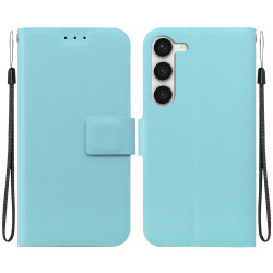 For Samsung Galaxy S23+ 5G Ultra-thin Voltage Magnetic Buckle Leather Phone Case(Green)