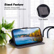 For Samsung Galaxy S23+ 5G Ultra-thin Voltage Magnetic Buckle Leather Phone Case(Black)