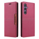 For Samsung Galaxy S24+ 5G GQUTROBE G01 RFID Anti-theft Leather Phone Case(Red)
