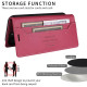 For Samsung Galaxy S24+ 5G GQUTROBE G01 RFID Anti-theft Leather Phone Case(Red)