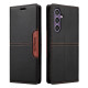 For Samsung Galaxy S24+ 5G GQUTROBE G01 RFID Anti-theft Leather Phone Case(Black)