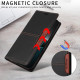 For Samsung Galaxy S24+ 5G GQUTROBE G01 RFID Anti-theft Leather Phone Case(Black)