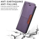 For Samsung Galaxy S24+ 5G GQUTROBE G01 RFID Anti-theft Leather Phone Case(Purple)