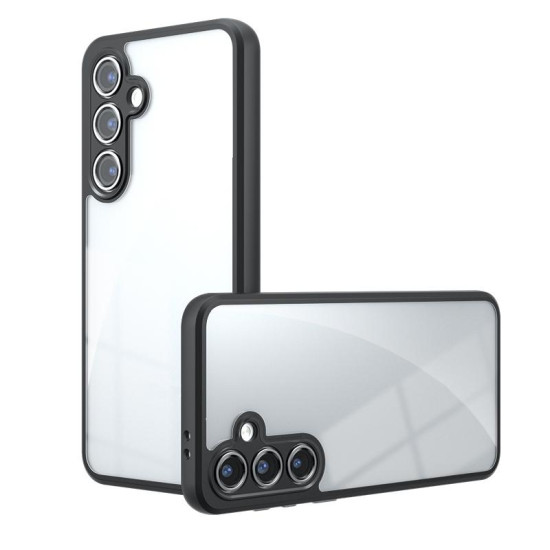 For Samsung Galaxy S24+ 5G Armor Precise Hole PC Hybrid TPU Phone Case(Transparent)