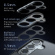 For Samsung Galaxy S24+ 5G Armor Precise Hole PC Hybrid TPU Phone Case(Transparent)