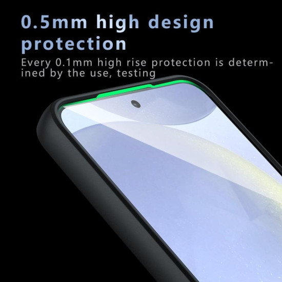 For Samsung Galaxy S24+ 5G Armor Precise Hole PC Hybrid TPU Phone Case(Transparent)