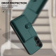 For Samsung Galaxy S24+ 5G Button Card Bag RFID Anti-theft Phone Case(Green)