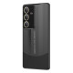 For Samsung Galaxy S23+ 5G Vegetarian Leather Series Skin Feel Full Coverage Phone Case(Black)