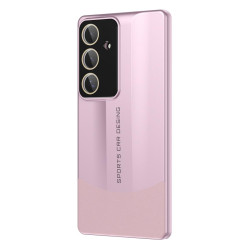 For Samsung Galaxy S23+ 5G Vegetarian Leather Series Skin Feel Full Coverage Phone Case(Pink)