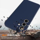 For Samsung Galaxy S24+ 5G Shockproof Silicone Magsafe Phone Case(Navy Blue)