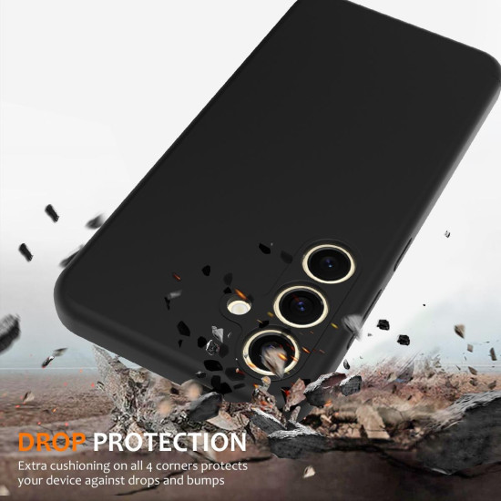 For Samsung Galaxy S24+ 5G Shockproof Silicone Magsafe Phone Case(Black)