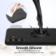 For Samsung Galaxy S24+ 5G Shockproof Silicone Magsafe Phone Case(Black)