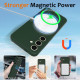 For Samsung Galaxy S24+ 5G Shockproof Silicone Magsafe Phone Case(Dark Green)