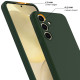 For Samsung Galaxy S24+ 5G Shockproof Silicone Magsafe Phone Case(Dark Green)