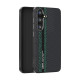 For Samsung Galaxy S24+ 5G ABEEL 6D Micro Relief MagSafe Magnetic Phone Case(Green)