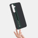 For Samsung Galaxy S24+ 5G ABEEL 6D Micro Relief MagSafe Magnetic Phone Case(Green)