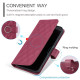 For Samsung Galaxy A35 5G Ring Buckle Rhombic Leather Phone Case(Red)