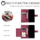 For Samsung Galaxy A35 5G Ring Buckle Rhombic Leather Phone Case(Red)