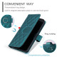 For Samsung Galaxy A35 5G Ring Buckle Rhombic Leather Phone Case(Green)