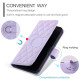 For Samsung Galaxy A35 5G Ring Buckle Rhombic Leather Phone Case(Purple)