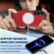 For Samsung Galaxy S24+ 5G LC.IMEEKE L3 Series Detachable RFID Card Bag Magsafe Phone Case(Red)