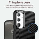 For Samsung Galaxy S24+ 5G Carbon Fiber Series IMD Phone Case(Black)