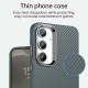 For Samsung Galaxy S24+ 5G Carbon Fiber Series IMD Phone Case(Grey)