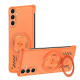 For Samsung Galaxy S24+ 5G Ice Sense Series Graphene Cooling MagSafe Holder Phone Case(Orange)