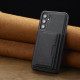 For Samsung Galaxy S24+ 5G LC.IMEEKE L5 Series Detachable RFID Card Bag Magsafe Phone Case(Black)