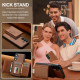 For Samsung Galaxy S24+ 5G LC.IMEEKE L5 Series Detachable RFID Card Bag Magsafe Phone Case(Brown)