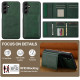For Samsung Galaxy S24+ 5G LC.IMEEKE L5 Series Detachable RFID Card Bag Magsafe Phone Case(Green)