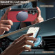 For Samsung Galaxy S24+ 5G LC.IMEEKE L5 Series Detachable RFID Card Bag Magsafe Phone Case(Red)