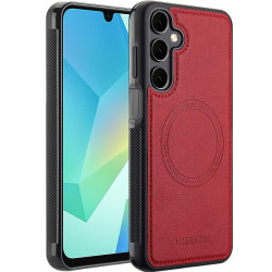 For Samsung Galaxy S24+ 5G LC.IMEEKE Magsafe Phone Case(Red)