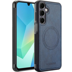 For Samsung Galaxy S24+ 5G LC.IMEEKE Magsafe Phone Case(Blue)