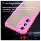 For Samsung Galaxy S24+ 5G Armor Glaze PC Hybrid TPU Phone Case(Pink)