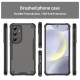 For Samsung Galaxy S24+ 5G Armor Glaze PC Hybrid TPU Phone Case(Black)