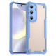 For Samsung Galaxy S24+ 5G Armor Glaze PC Hybrid TPU Phone Case(Blue)