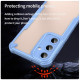 For Samsung Galaxy S24+ 5G Armor Glaze PC Hybrid TPU Phone Case(Blue)