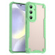 For Samsung Galaxy S24+ 5G Armor Glaze PC Hybrid TPU Phone Case(Green)